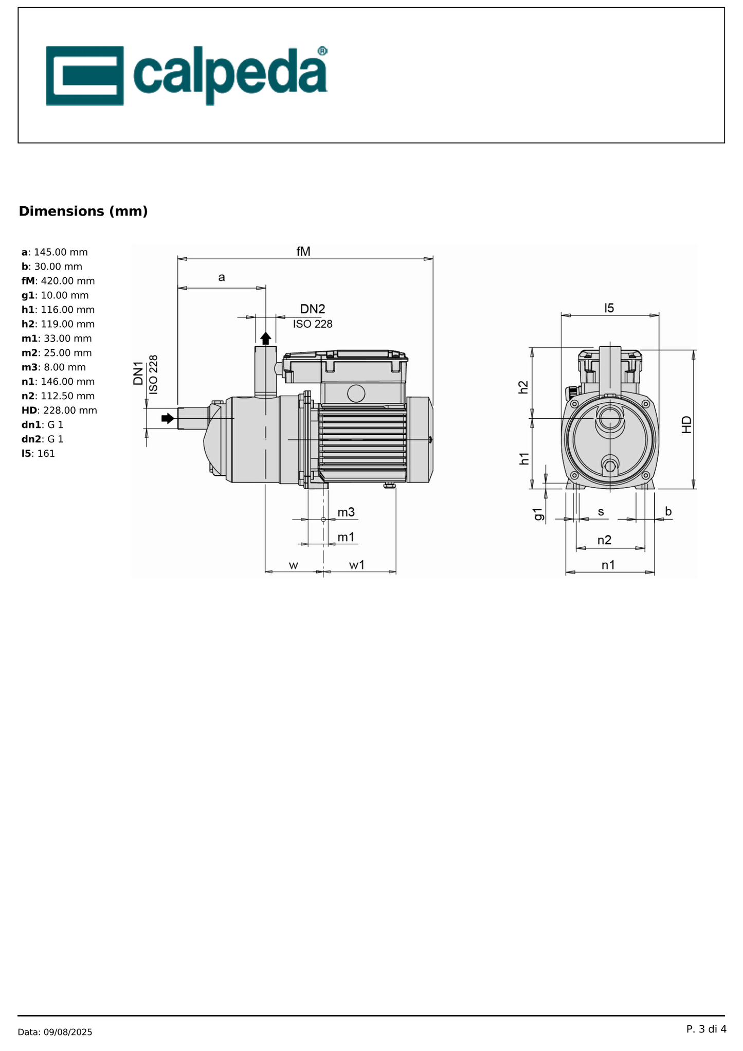 Hidrofor electronic Calpeda E-NGXM2/80